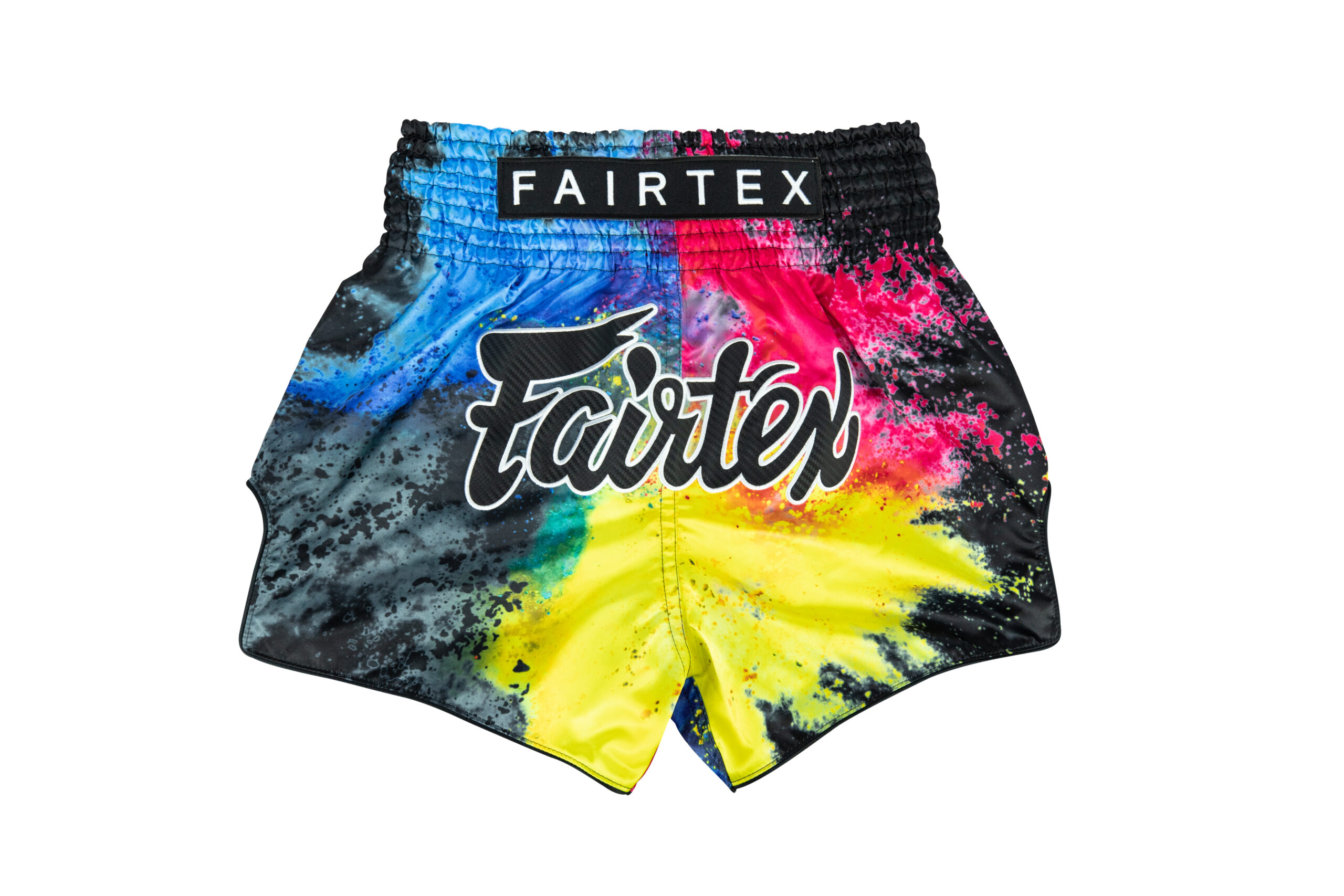 BS1938-1-scaled-1.jpg Fairtex Slim Cut Shorts BS1938 Acid Jazz (Black) - Image 1