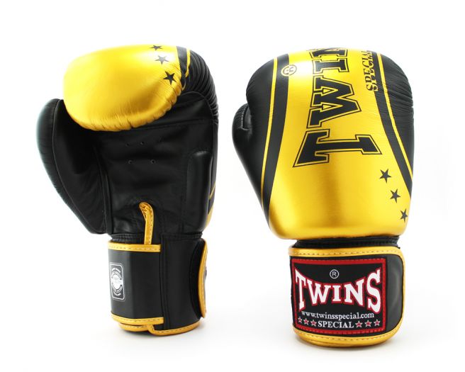 Gold-Black1.jpg Twins Boxing Gloves-FBGV-TW4 - Image 1